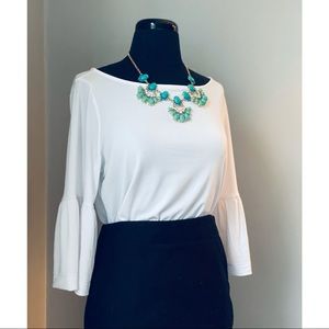 Banana Republic Bell-Sleeve Blouse